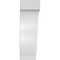 Ekena Millwork 3-in. W x 6-in. D x 10-in. H Baker Architectural Grade PVC Knee Brace BRCP03X06X10BKR - alternate 5
